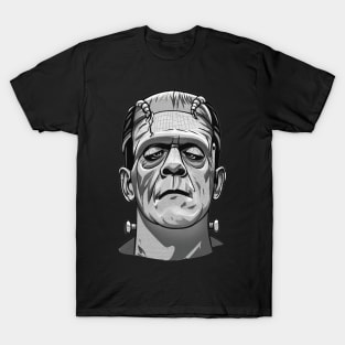 Frankenstein coloring book T-Shirt